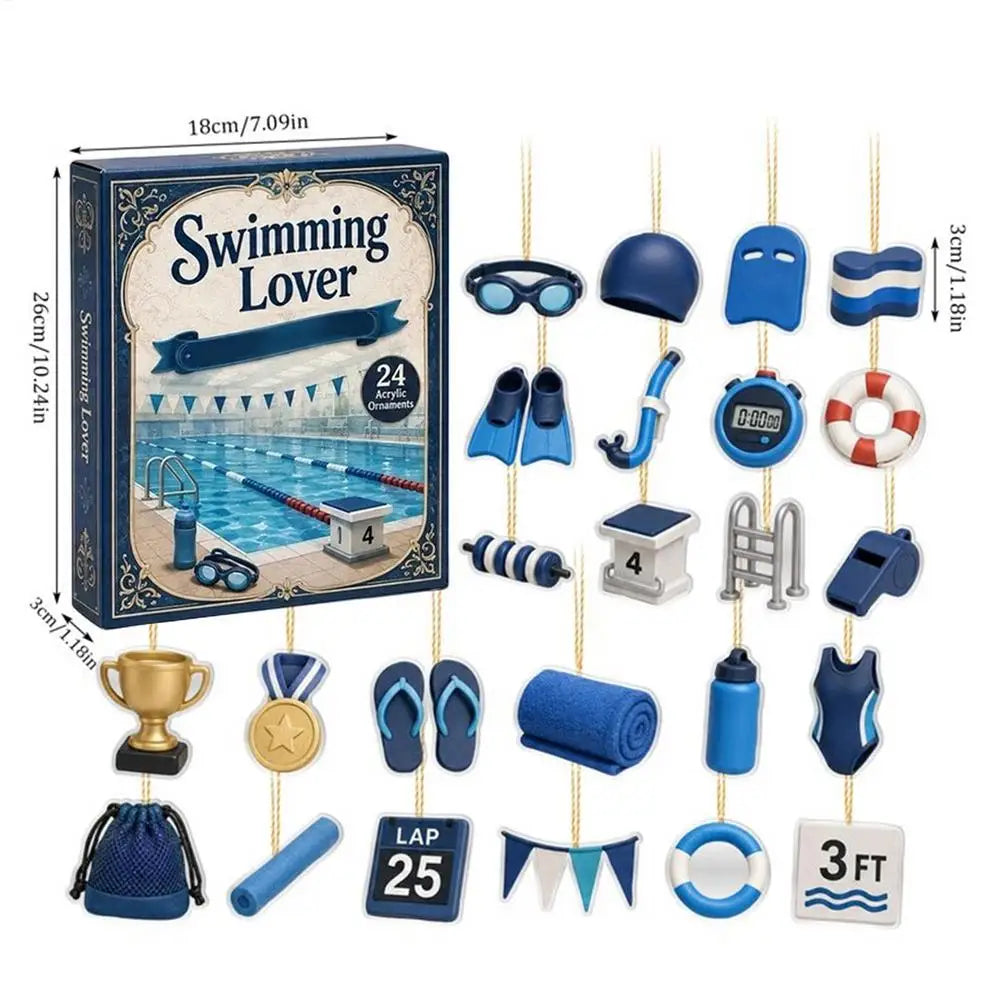 Calendario adviento natación