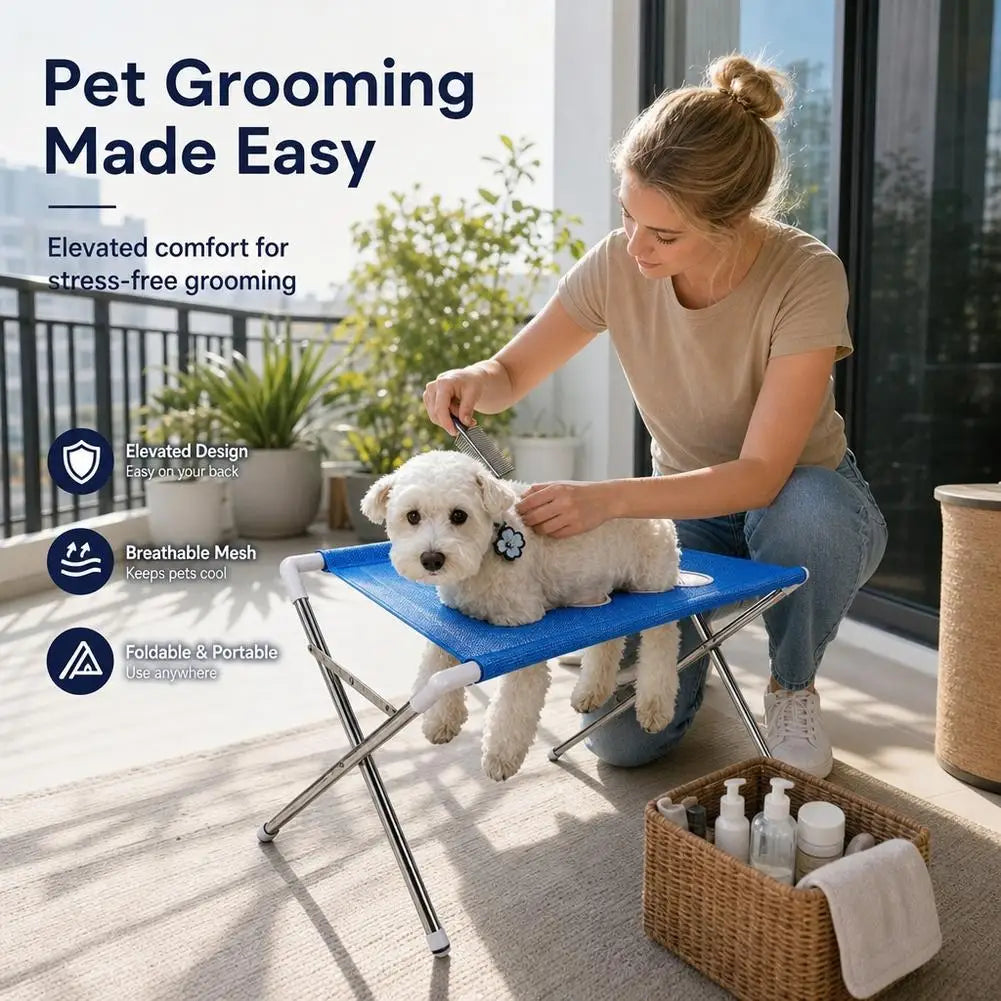 Hamaca baño portable para mascotas