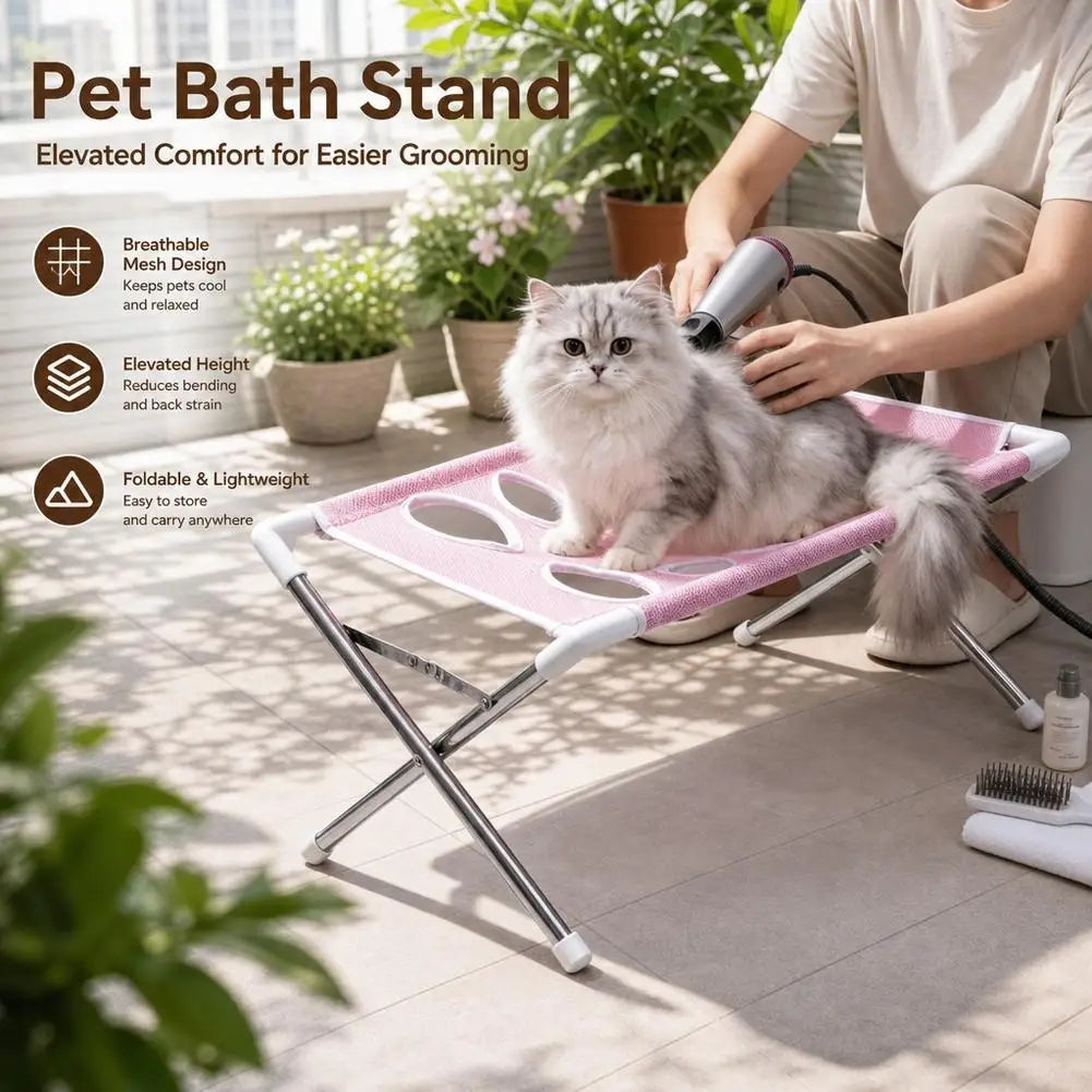 Hamaca baño portable para mascotas