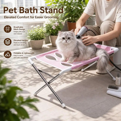 Hamaca baño portable para mascotas